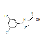 (S)-2-(3-Bromo-5-chlorophenyl)-4,5-dihydrothiazole-4-carboxylic Acid