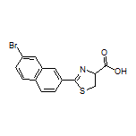 2-(7-Bromo-2-naphthyl)-4,5-dihydrothiazole-4-carboxylic Acid