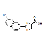 (S)-2-(7-Bromo-2-naphthyl)-4,5-dihydrothiazole-4-carboxylic Acid