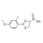 2-(4-Methoxy-2-methylphenyl)-4,5-dihydrothiazole-4-carboxylic Acid