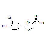 (S)-2-(3-Chloro-4-hydroxyphenyl)-4,5-dihydrothiazole-4-carboxylic Acid