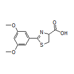 2-(3,5-Dimethoxyphenyl)-4,5-dihydrothiazole-4-carboxylic Acid