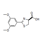 (S)-2-(3,5-Dimethoxyphenyl)-4,5-dihydrothiazole-4-carboxylic Acid