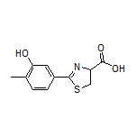 2-(3-Hydroxy-4-methylphenyl)-4,5-dihydrothiazole-4-carboxylic Acid