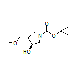 (3S,4S)-1-Boc-4-(methoxymethyl)pyrrolidin-3-ol