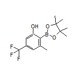 2-Hydroxy-6-methyl-4-(trifluoromethyl)phenylboronic Acid Pinacol Ester