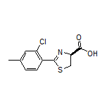 (S)-2-(2-Chloro-4-methylphenyl)-4,5-dihydrothiazole-4-carboxylic Acid