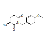 (S)-3-Hydroxy-1-(4-methoxybenzyl)piperidine-2,6-dione