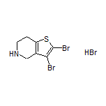 2,3-Dibromo-4,5,6,7-tetrahydrothieno[3,2-c]pyridine Hydrobromide