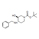 (3S,4S)-4-(Benzylamino)-1-Boc-piperidin-3-ol