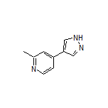 2-Methyl-4-(4-pyrazolyl)pyridine