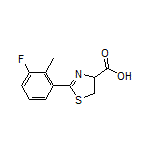 2-(3-Fluoro-2-methylphenyl)-4,5-dihydrothiazole-4-carboxylic Acid