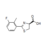 (S)-2-(3-Fluoro-2-methylphenyl)-4,5-dihydrothiazole-4-carboxylic Acid