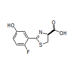 (S)-2-(2-Fluoro-5-hydroxyphenyl)-4,5-dihydrothiazole-4-carboxylic Acid