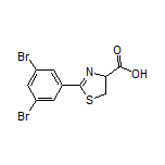 2-(3,5-Dibromophenyl)-4,5-dihydrothiazole-4-carboxylic Acid