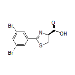 (S)-2-(3,5-Dibromophenyl)-4,5-dihydrothiazole-4-carboxylic Acid