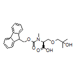 (S)-2-[Fmoc-(methyl)amino]-3-(2-hydroxy-2-methylpropoxy)propanoic Acid