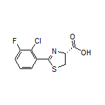 (R)-2-(2-Chloro-3-fluorophenyl)-4,5-dihydrothiazole-4-carboxylic Acid