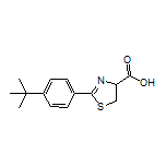 2-[4-(tert-Butyl)phenyl]-4,5-dihydrothiazole-4-carboxylic Acid