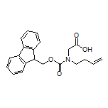 2-[Fmoc-(3-buten-1-yl)amino]acetic Acid