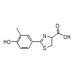 2-(4-Hydroxy-3-methylphenyl)-4,5-dihydrothiazole-4-carboxylic Acid