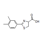 2-(3,4-Dimethylphenyl)-4,5-dihydrothiazole-4-carboxylic Acid