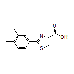 (R)-2-(3,4-Dimethylphenyl)-4,5-dihydrothiazole-4-carboxylic Acid