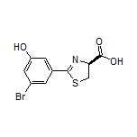 (S)-2-(3-Bromo-5-hydroxyphenyl)-4,5-dihydrothiazole-4-carboxylic Acid