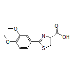 (R)-2-(3,4-Dimethoxyphenyl)-4,5-dihydrothiazole-4-carboxylic Acid