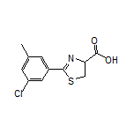 2-(3-Chloro-5-methylphenyl)-4,5-dihydrothiazole-4-carboxylic Acid