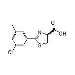 (S)-2-(3-Chloro-5-methylphenyl)-4,5-dihydrothiazole-4-carboxylic Acid