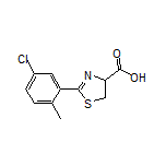 2-(5-Chloro-2-methylphenyl)-4,5-dihydrothiazole-4-carboxylic Acid