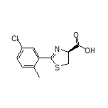 (S)-2-(5-Chloro-2-methylphenyl)-4,5-dihydrothiazole-4-carboxylic Acid