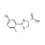 (R)-2-(5-Chloro-2-methylphenyl)-4,5-dihydrothiazole-4-carboxylic Acid