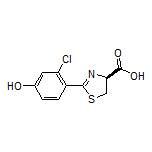 (S)-2-(2-Chloro-4-hydroxyphenyl)-4,5-dihydrothiazole-4-carboxylic Acid