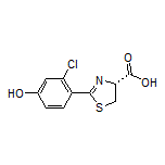 (R)-2-(2-Chloro-4-hydroxyphenyl)-4,5-dihydrothiazole-4-carboxylic Acid