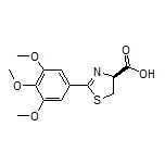 (S)-2-(3,4,5-Trimethoxyphenyl)-4,5-dihydrothiazole-4-carboxylic Acid