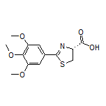 (R)-2-(3,4,5-Trimethoxyphenyl)-4,5-dihydrothiazole-4-carboxylic Acid