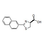 (S)-2-(Naphthalen-2-yl)-4,5-dihydrothiazole-4-carboxylic Acid