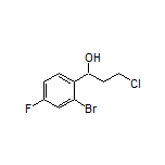 1-(2-Bromo-4-fluorophenyl)-3-chloro-1-propanol