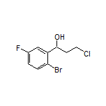 1-(2-Bromo-5-fluorophenyl)-3-chloro-1-propanol