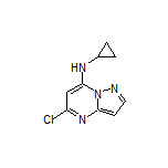 5-Chloro-N-cyclopropylpyrazolo[1,5-a]pyrimidin-7-amine