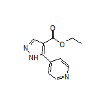 Ethyl 5-(4-Pyridyl)-1H-pyrazole-4-carboxylate