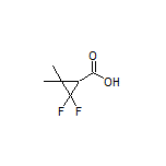 2,2-Difluoro-3,3-dimethylcyclopropanecarboxylic Acid