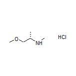 (S)-1-Methoxy-N-methyl-2-propanamine Hydrochloride