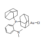 Chloro[di(1-adamantyl)-2-dimethylaminophenylphosphine]gold(I)