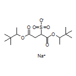 Sodium 4-[(3,3-Dimethyl-2-butyl)oxy]-1-[(3,3-dimethyl-2-butyl)oxy]-1,4-dioxobutane-2-sulfonate