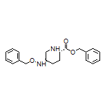 Benzyl (2S,5R)-5-[(Benzyloxy)amino]piperidine-2-carboxylate