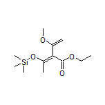 Ethyl 2-(1-Methoxyvinyl)-3-[(trimethylsilyl)oxy]-2-butenoate