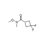 3,3-Difluoro-N-methoxy-N-methylcyclobutanecarboxamide